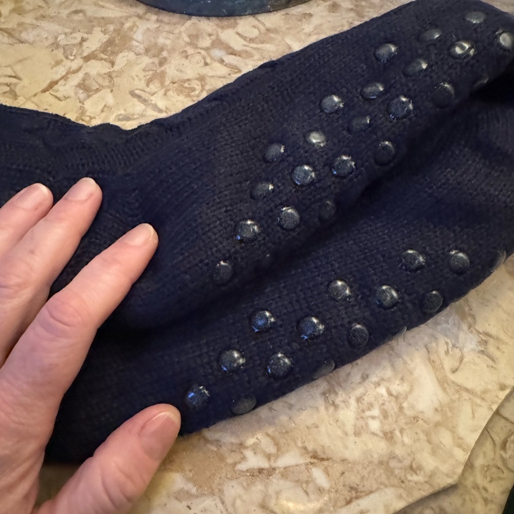 3/$30 Brand New Sherpa Lined Sweater Socks House Slippers - Picture 3 of 5
